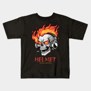 helmet Kids T-Shirt